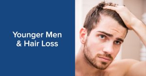 Younger Men and Hair Loss by RHRLI