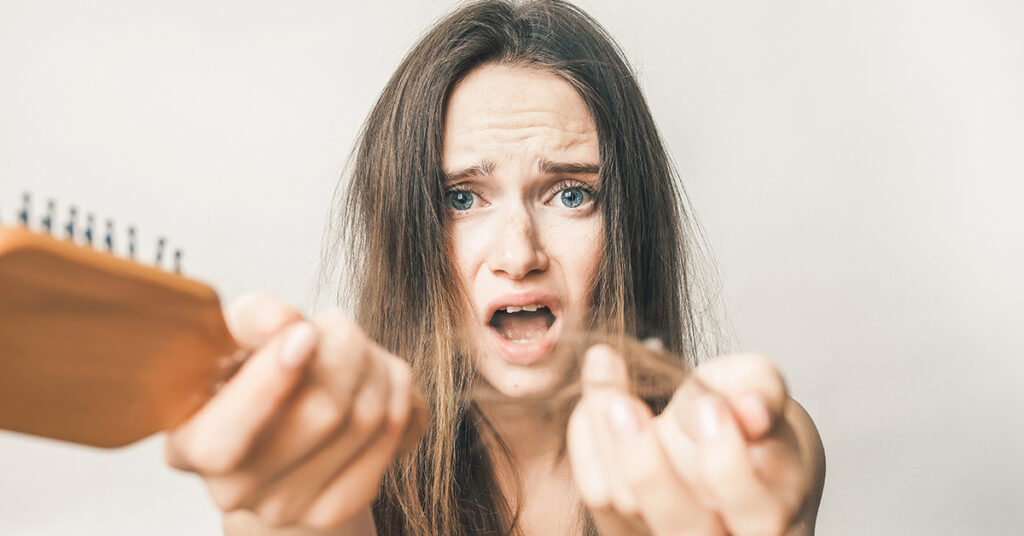 Emotional and psychological effects of female hair loss.