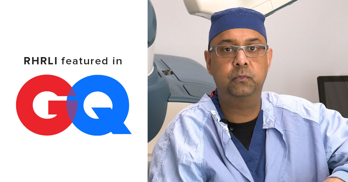 Dr. Baiju Gohil in GQ Magazine