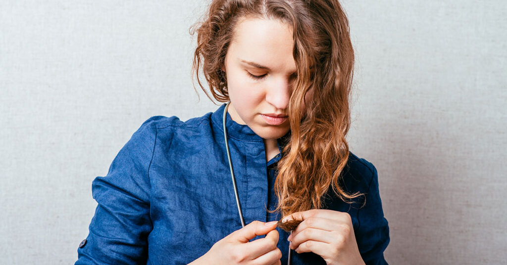 adolescent hair loss