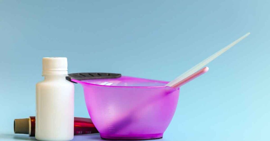 hair bleaching supplies