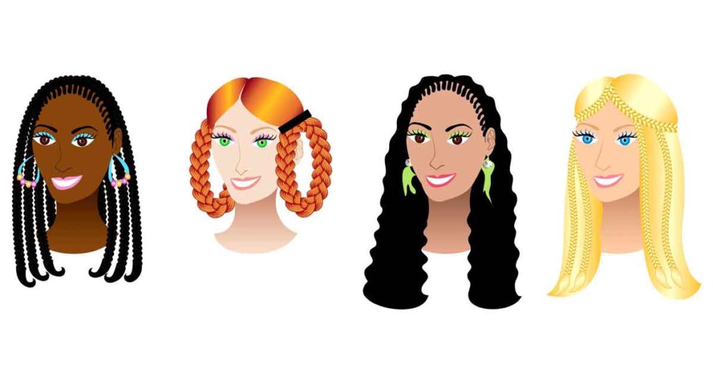Styles of Natural Hair