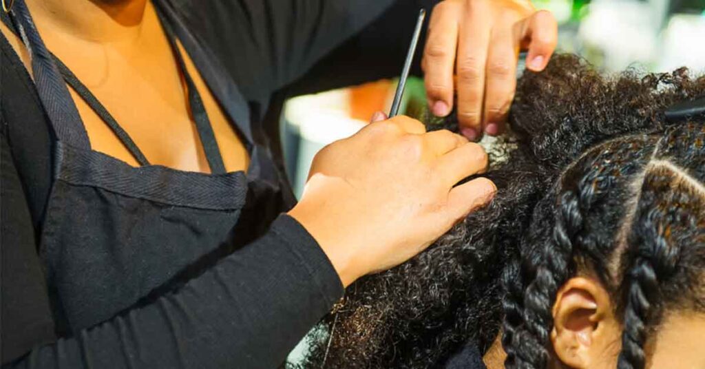 protective hairstyle