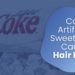 can artificial sweeteners cause hair loss?